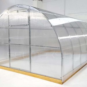 Купить теплицу 3,4м с оцинкованным металлическим профилем